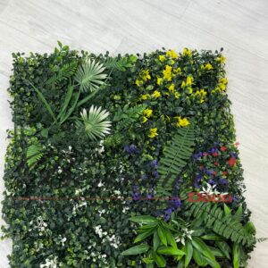 MUR VEGETAL 50 CM X 50 CM MAUVE