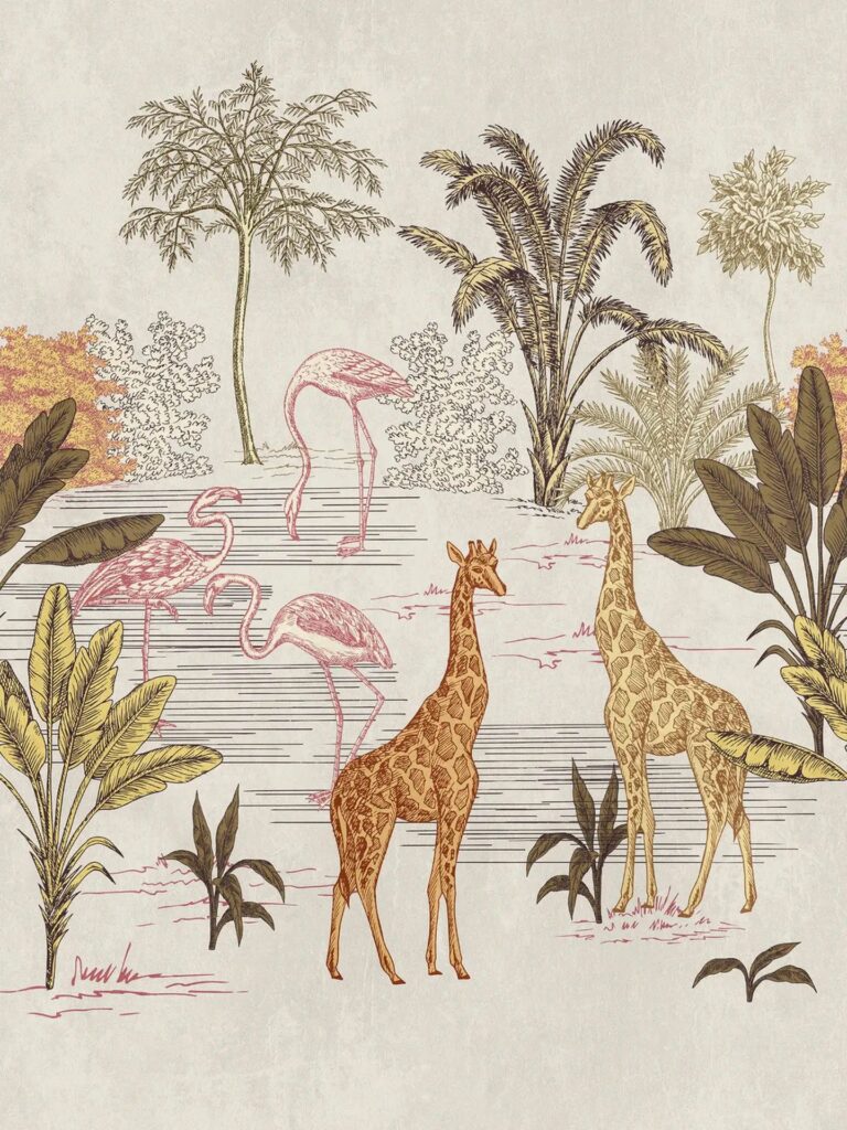 Papier peint enfant disponible chez BENNOUR DECO