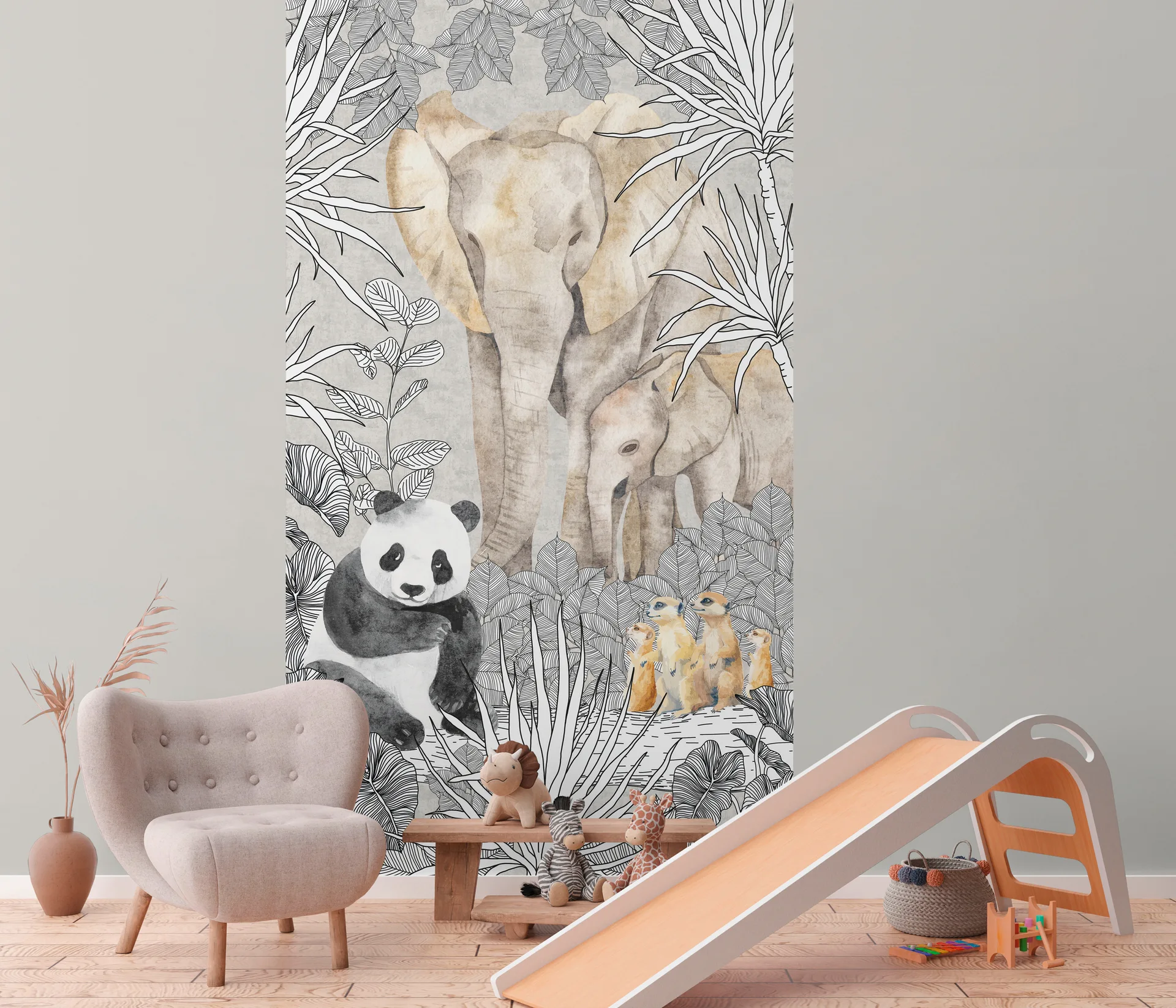 Papier peint enfant disponible chez BENNOUR DECO