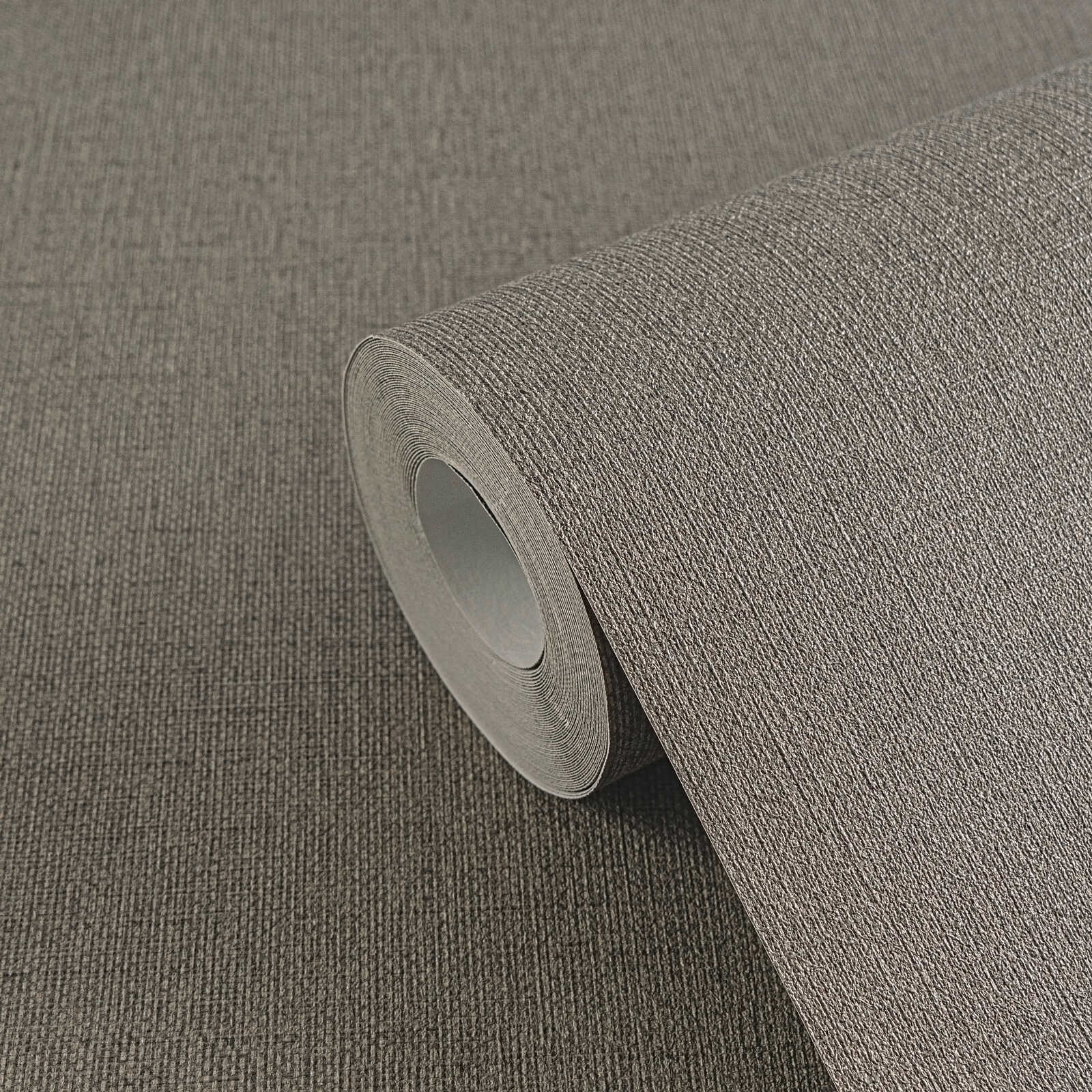 PAPIER PEINT REF = 399884 Papier peint effet tissu gris pour chambre, salon et bureaux moderne