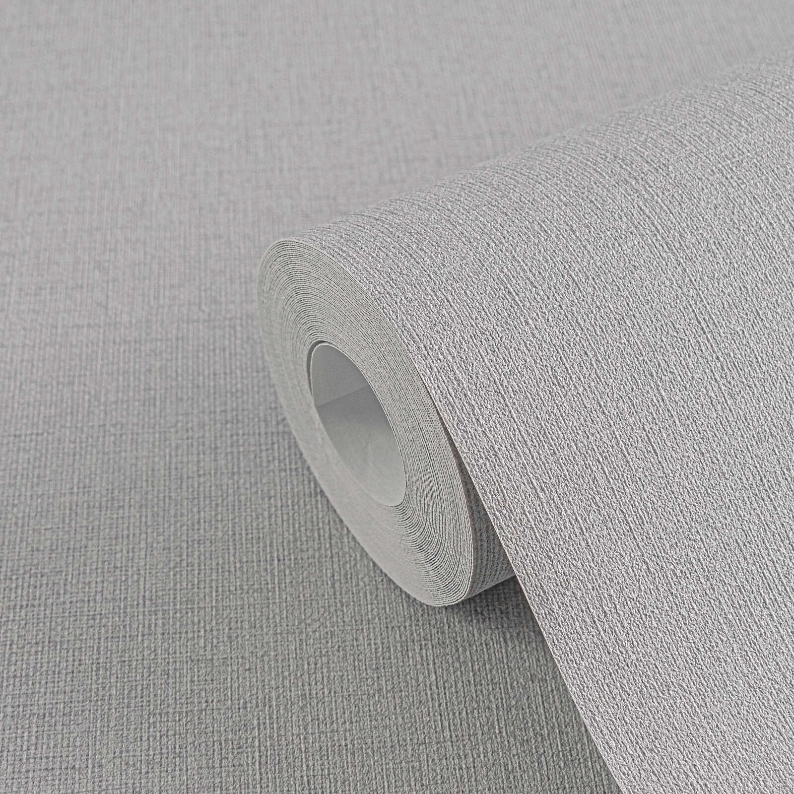 PAPIER PEINT REF = 399891 Papier peint effet tissu gris pour chambre, salon et espace commerciale
