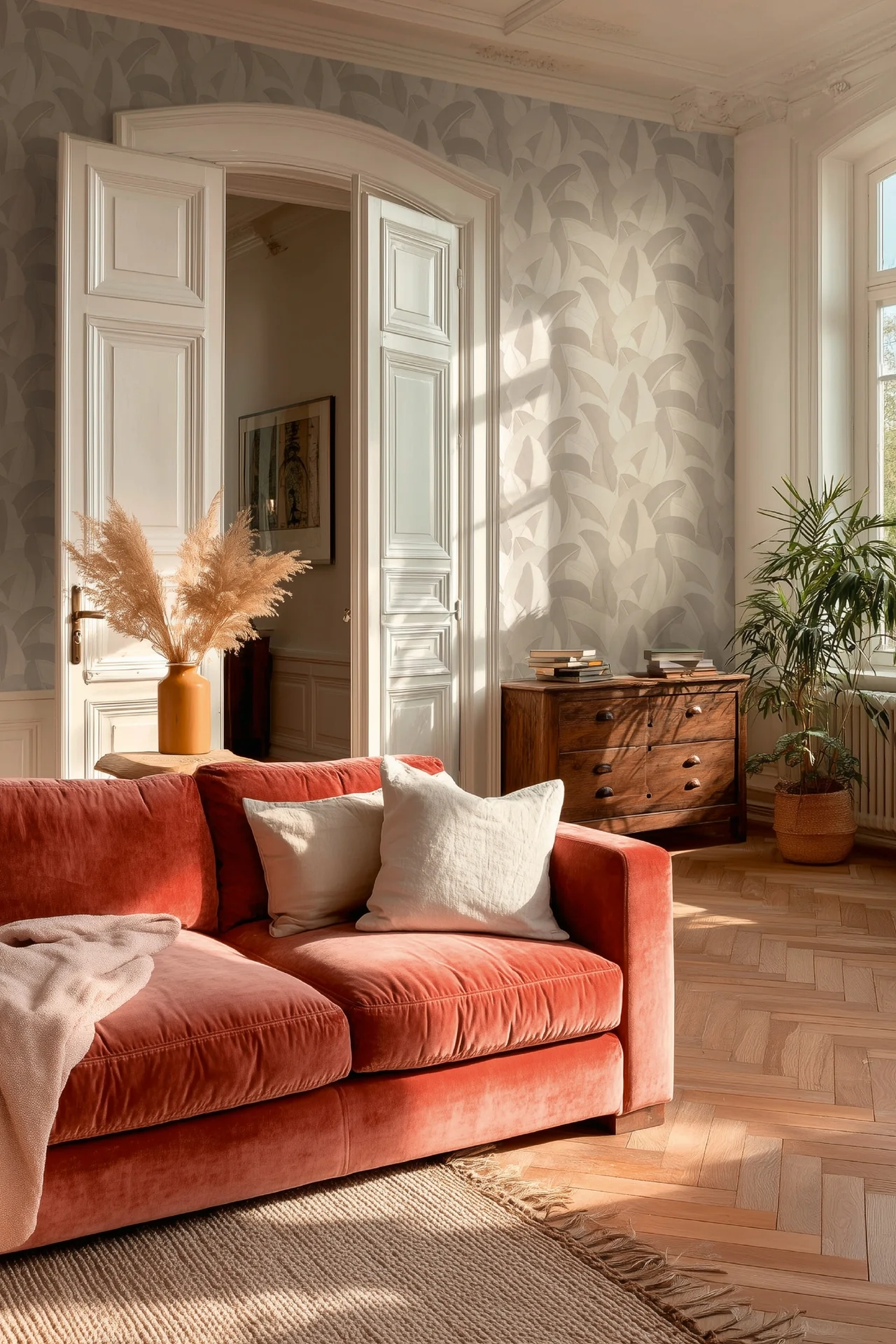 PAPIER PEINT REF = 790395(7) Papier peint tendance pour chambres a coucher et salon moderne