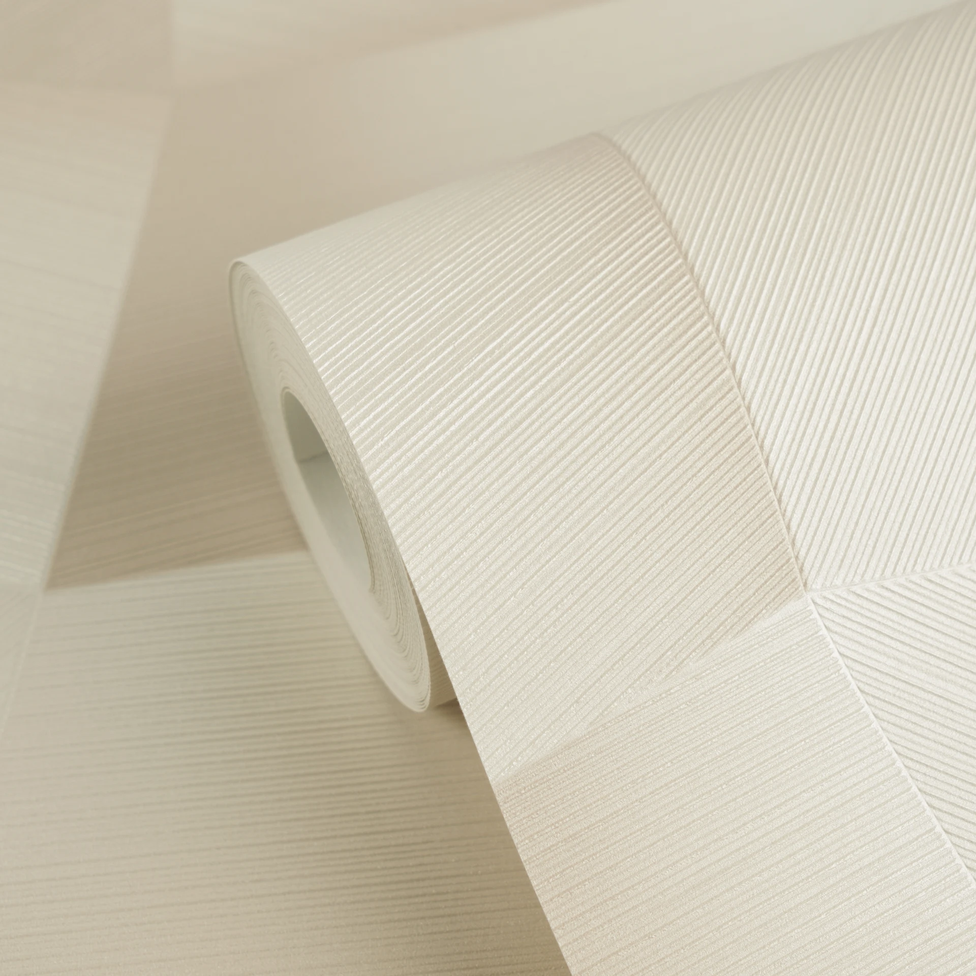 PAPIER PEINT REF = 791974 Papier peint motifs géométrique beige pour chambres et salons