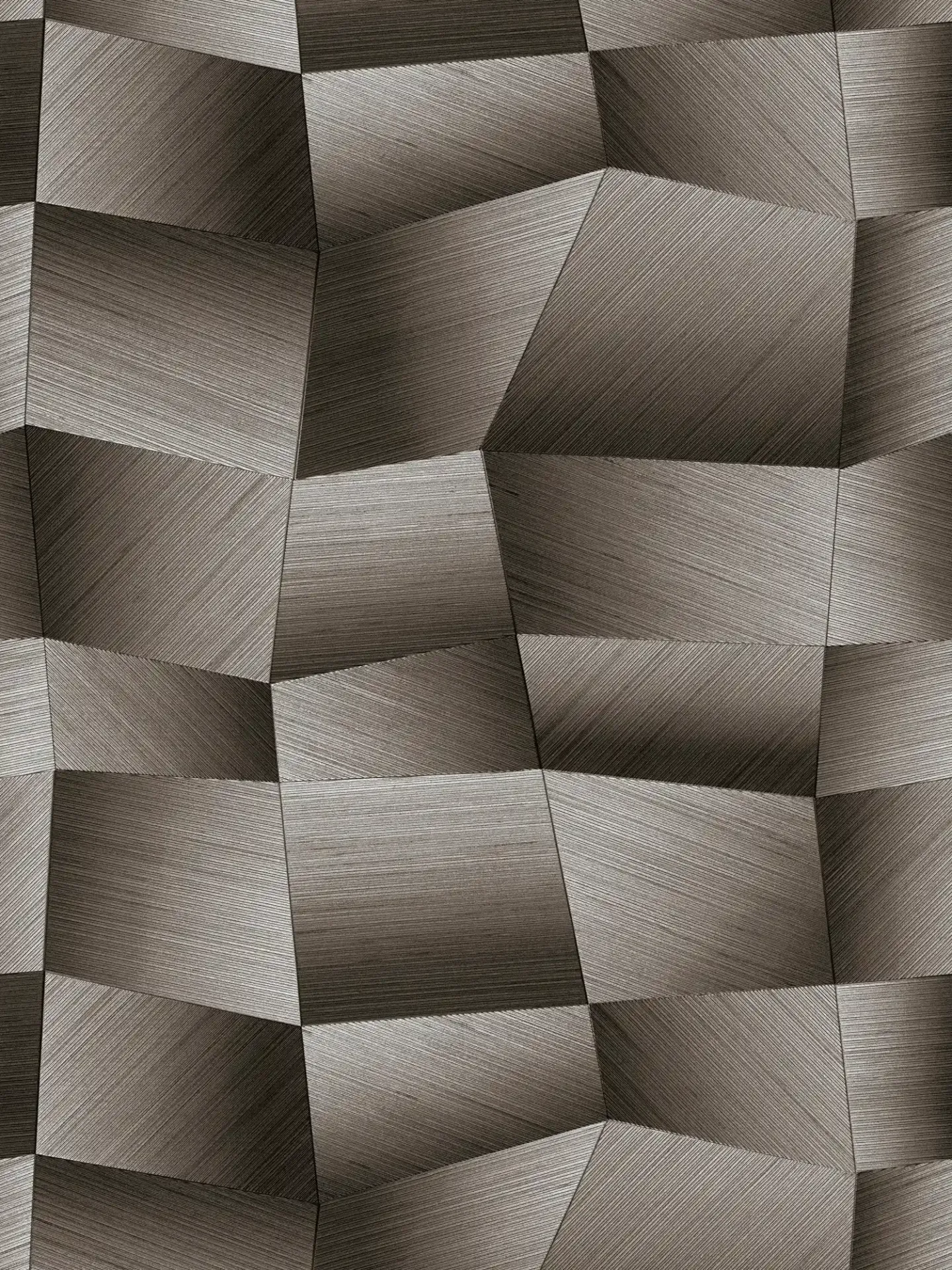 PAPIER PEINT REF = 791975(1) Papier peint motif géométrique gris foncé pour chambres et salons