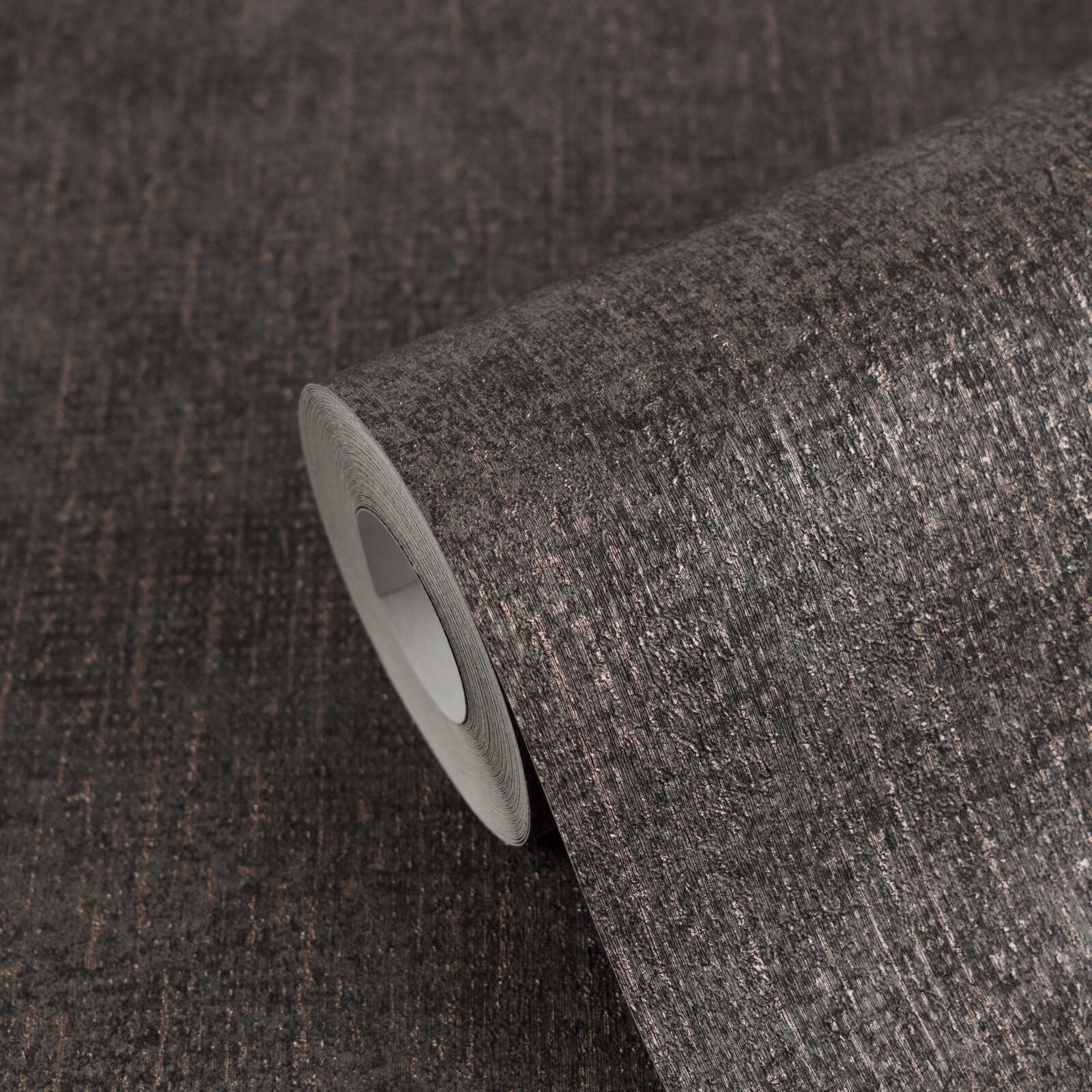 PAPIER PEINT REF = 792017 Papier peint texturé intissé couleur gris noir