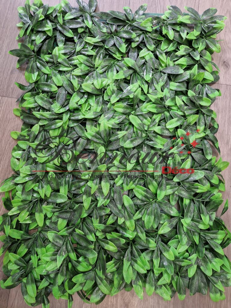 Mur végétal 60 cm x 40 cm disponible chez Bennour Déco